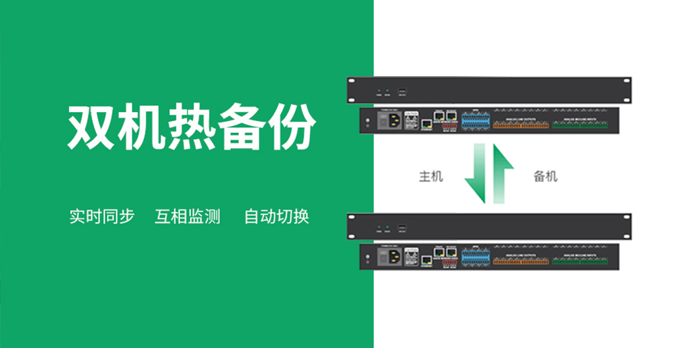数字音频处理器之双机热备份